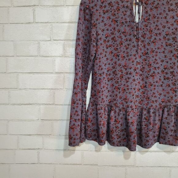 Mossimo Supply Co Floral Blouse - Picture 10 of 14